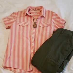 Cabela's Short Sleeve Cotton Button Down